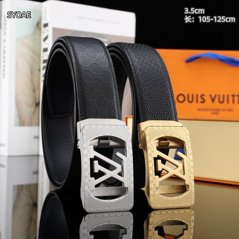 LV belt 35mm(自动扣）X105-125cm 8L114